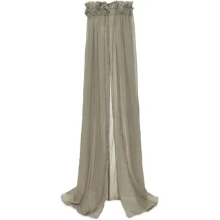 jollein Betthimmel Vintage Olive Green - Höhe 155 cm - Baldachin Kinderzimmer Babybett - Olivgrün