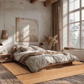 Myflair Möbel & Accessoires Bettumrandung »Lola« Höhe 10 mm 3 Stk. tlg. Wendeteppich, handgeflochten, Naturfaser, Boho-Style, Läufer-Set,