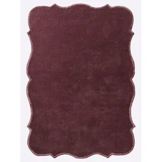 heine home Teppich, rechteckig, 12 mm Höhe heine home bordeaux B: 160 cm   1 St.