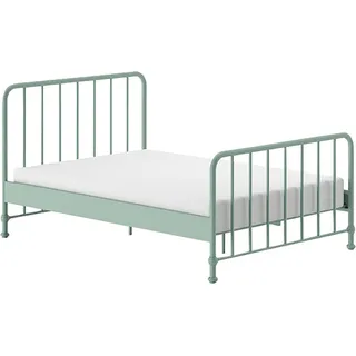 Vipack Metallbett »Bronxx«, (Made in Europe), aus Metall grün matt + grün matt + grün matt,