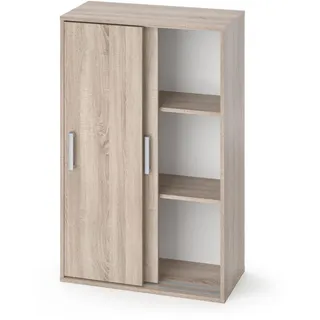 Vicco Kinderkleiderschrank Falk 68 x 108,5 cm Eiche braun