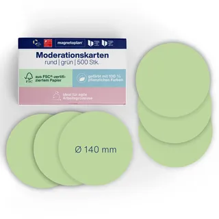 Magnetoplan Zubehör Präsentieren, Kommunikationskarten 140 mm),