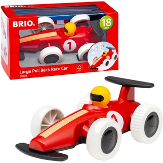 BRIO Großer Rennwagen mit Rückziehmotor (30308)