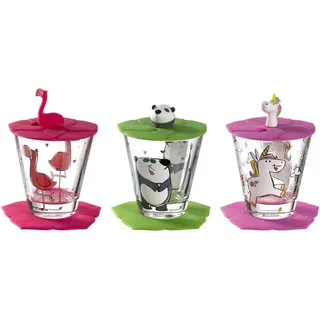 LEONARDO Kinderbecher »Kinderbecherset Bambini 215 ml 3er Set«