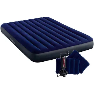 Intex Dura-beam Standard Classic Downy Mattress Blau