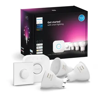 Philips Hue Starter Kit 3 GU10 5 W White and Color Ambiance