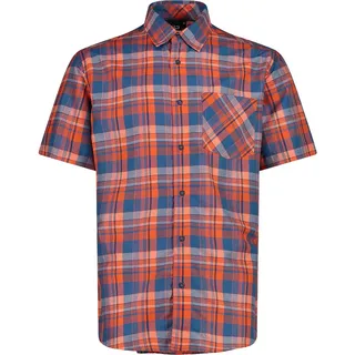 CMP 30t9937 Kurzarmhemd - Ocean / Tango / B.Lue - 3XL