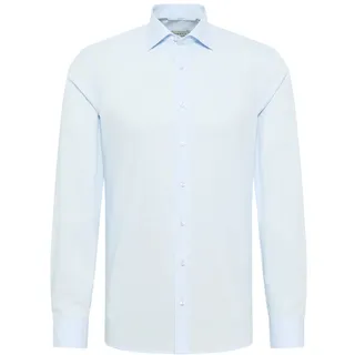 Eterna Herren Hemd Slim Fit 1/1 Arm 1100-10-F170 AL: 67 cm Gr. 38 blau