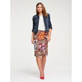 Jeansjacke HEINE, Damen, Gr. 46, blau (schwarz used), 95% Baumwolle, 3% Polyester, 2% Elasthan, unifarben, Jacken Jeansjacke