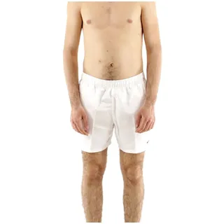 Nike Herren 5 Volley Short Badehose, weiß, XL