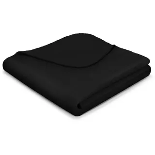 Biederlack Cotton Home Kuscheldecke 150 x 200 cm Schwarz