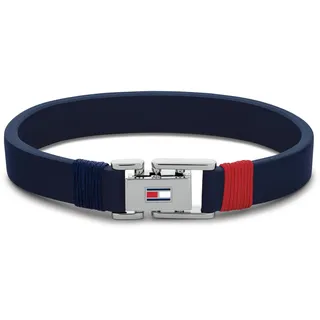 Tommy Hilfiger Jewelry Armband für Herren aus Leder Marineblaue Farbe - 2790226S