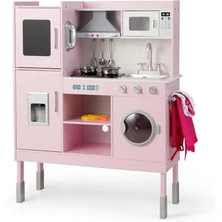 Costway Koch Spielset Für Kinder Rosa (83x103x29 cm)