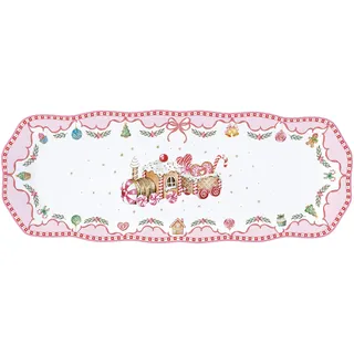 Easy Life SWEC1482 - Sweet Christmas Teller, 37 x 14 cm, rechteckig