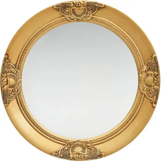 Wandspiegel im Barock-Stil 50 cm Golden - Gold
