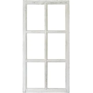 Blümelhuber Wandspiegel Deko Vintage Stallfenster im Landhausstil - Boho Deko Fenster - Holz Dekofenster - Hochzeitsdeko
