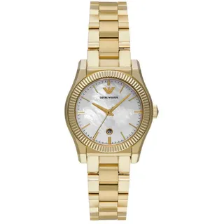 Emporio Armani - Damenuhr Edelstahl Damenuhren (326.89 € / )