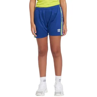 Umbro Spirito Kurze Hose - Sodalite Blue / White / Lime Punch - 7-8 Jahre