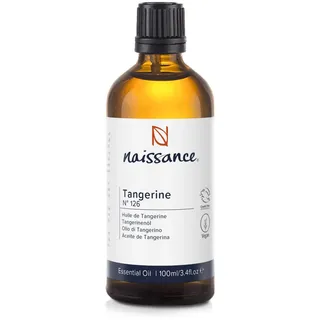 Naissance Tangerinenöl (Mandarinenöl) (Nr. 126) - 100 ml - Naturreines Mandarine Ätherisches Öl - Ätherische Öle für Naturkosmetik, Aromatherapie, Diffuser, Duftlampe, Duftöl für Aroma Diffusor