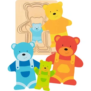 GoKi Schichtenpuzzle Bär (57449)