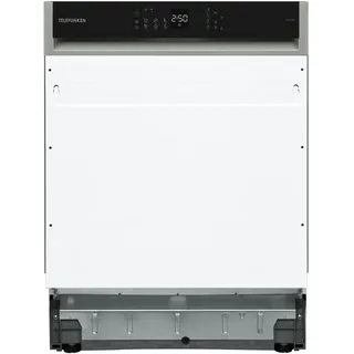 Telefunken GET6012DI Einbau-Geschirrspüler (teilintegrierbar, 598 mm breit, Edelstahl)