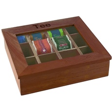 Bild Teebox mit 12 Kammern 31 x 28 cm, H: 9 cm