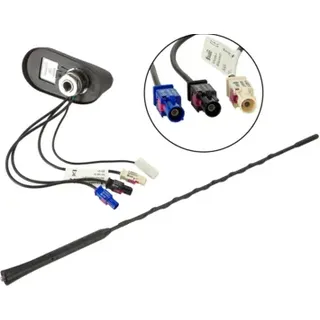  Dachantenne AM/FM DAB/DAB+ GNSS(GPS/GLONASS) 60°Stabneigung 