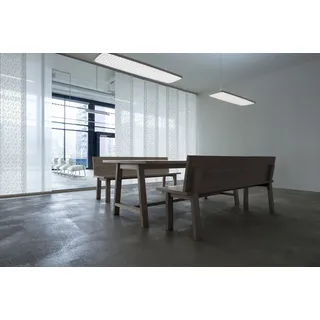 GARESA Gardinenschiene 2-läufig Ø 0 mm 190 cm Weiß