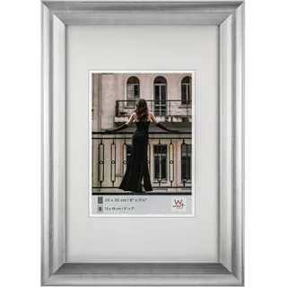 walther design Bilderrahmen Venice 40x50 cm, silber, JL050S