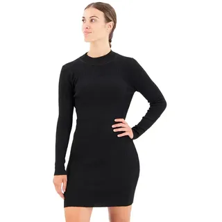 Superdry Backless Bodycon Langärmliges Kurzes Kleid - Black - L