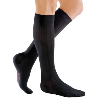 medi mediven for men - Kompressionsstrümpfe für Herren | Kniestrümpfe | CCL2 | Schwarz | Größe III | Normal | Hergestellt aus Hightech-Fasern | Mit Clima Comfort & Clima Fresh