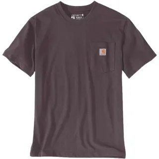 CARHARTT Workwear K87 Pocket, T-Shirt - Dunkelbraun (Bb3) - S
