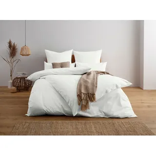 OTTO home Luisa Renforcé Weiß 155 x 220 cm + 80 x 80 cm