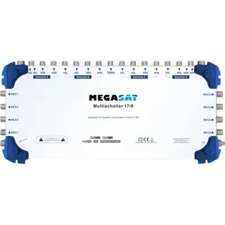 Megasat Multiswitch 17/8 TV Zubehör