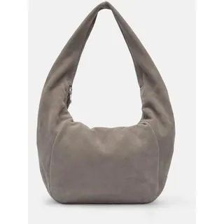 Liebeskind Berlin Farrah Hobo Bag Hydro Suede Neutral Gray