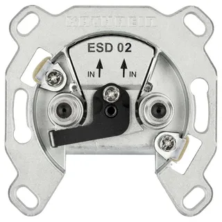 Kathrein ESD 02 Antennendose UKW, SAT, TV, UHF, VHF Einzelanschlussdose