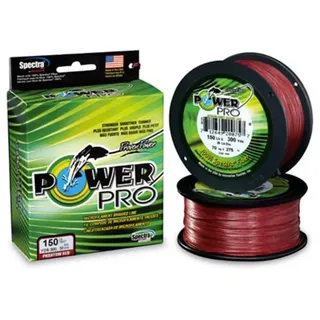 Power Pro Spectra Geflochtene Schnur 275 M - Red - 0.130 mm