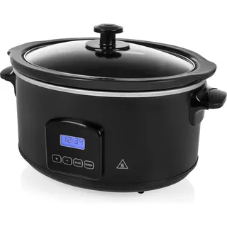 Tristar VS-3920 Slow-Cooker Digital, Dampfgarer - Schwarz