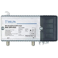 DCT Delta – BKE 22 PS KDG VPE: 1, Hausanschlussverstärker KDG B (1.1) 1 GHz 21 dB, RW 65 MHz 18 dB Verstellvorrichtung Ebene