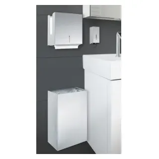 Wagner EWAR WH Waschraum-Set, 3-teilig, Kombination aus Seifenspender, Handtuchspender und Abfallbehälter, Waschraum Set WH-Kit