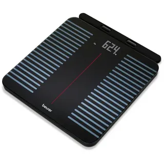 Beurer Personenwaage , Schwarz , 33.6x2.9x31 cm , Freizeit & Co, Wellness & Gesundheit, Gesundheit