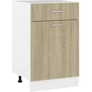 vidaXL Unterschrank Lyon 50 x 46 x 81,5 cm Braun