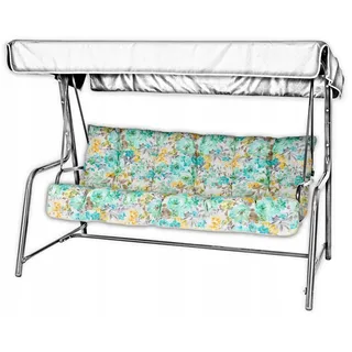 AMPO Gartenkissen Polster Hollywoodschaukel Gartenmöbel Schaukelkissen Polsterkissen 135cm - Türkis