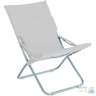 Liegestühle Klappbar Hanfseil Weiß Papillon CM 64x85x53 / 93