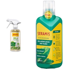 Seramis Bio-Vitalspray für Pflanzen und Kräuter, 500 ml – Pflanzenpflege für biologischen Anbau, gebrauchsfertiger Pflanzenstärker zum Sprühen & Vitalnahrung für Grünpflanzen und Palmen, 500 ml