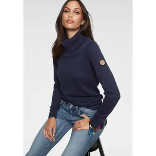 KangaROOS Rollkragenpullover in marine, | Gr.: 40/42,