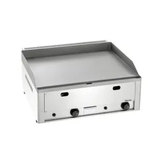 Bartscher Griddleplatte GDP 650G-G, Griddleplatte mit 2 getrennt regelbaren Heizzonen, 1 Stück