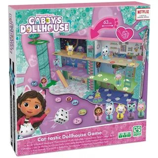 Cartamundi Deutschland Shuffle Gabby's Dollhouse - das Katz-tastische Puppenhaus-3D Brettspiel, White