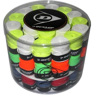 Dunlop Tour Pro Overgrip für Padelschläger, 60er-Dose, mehrfarbig