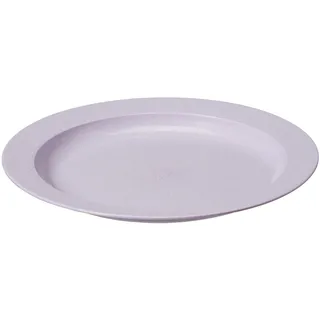Gastromax Teller 25 cm BIO | Lavendel | Picknick, Camping, Grillen, für drinnen und draußen | Hitzebeständig | Lebensmittelsicher und BPA-frei | Spülmaschinen- und mikrowellenfest | L25 x W25 x H2 cm